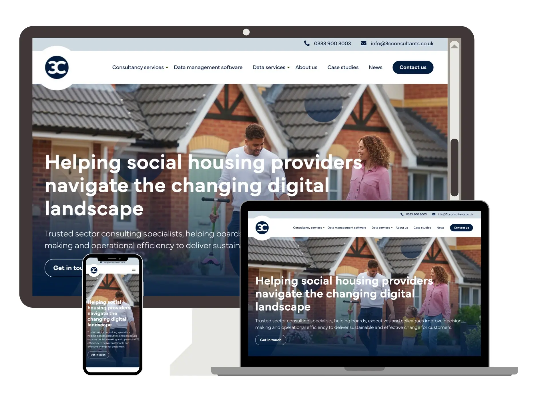 3C Website Mock Up
